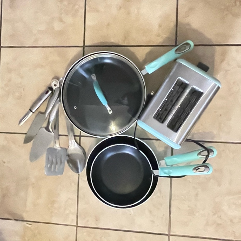 10 Piece Set Kitchen Utopia Nonstick Frying Pan Induction Bottom